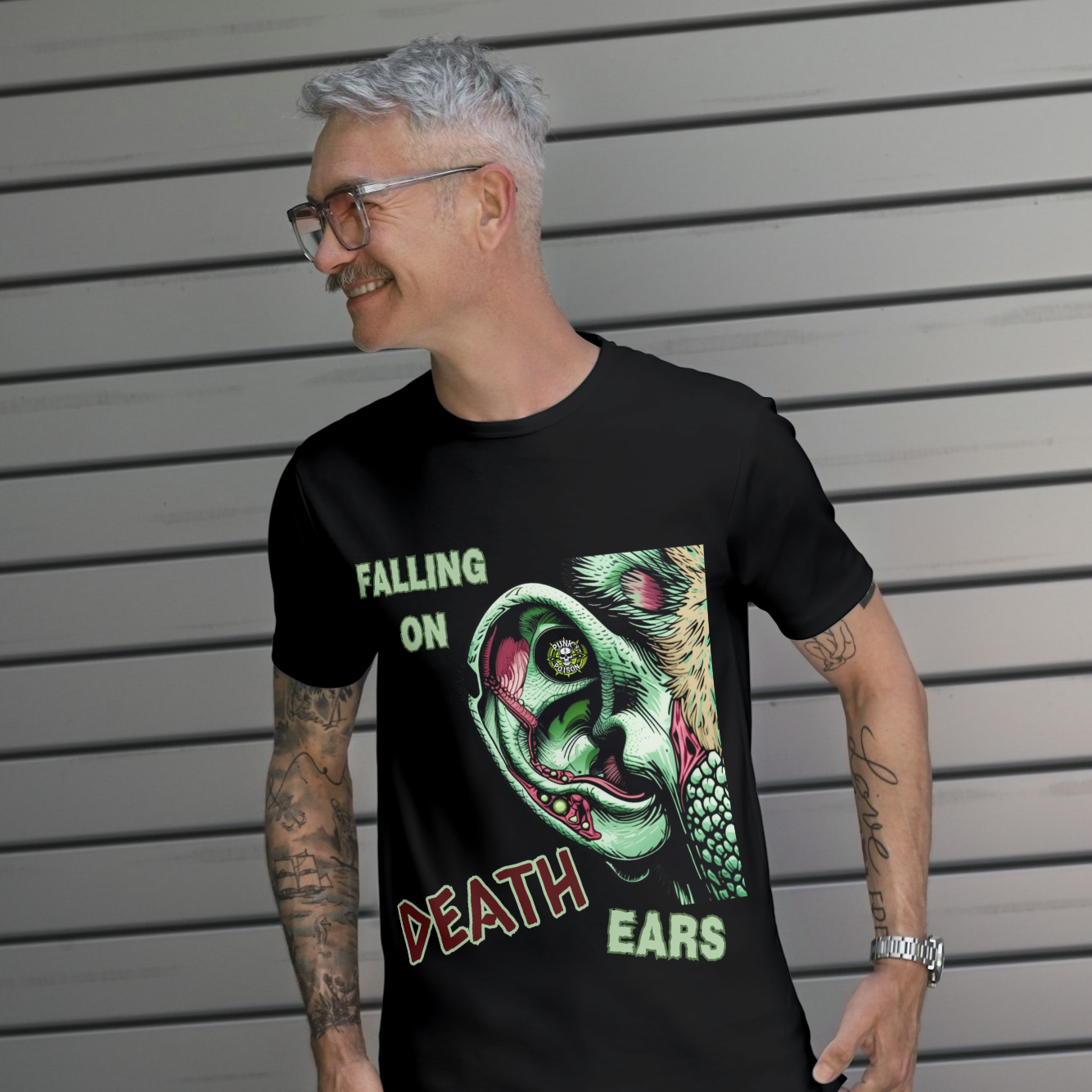 FALLING ON DEATH EARS Tee